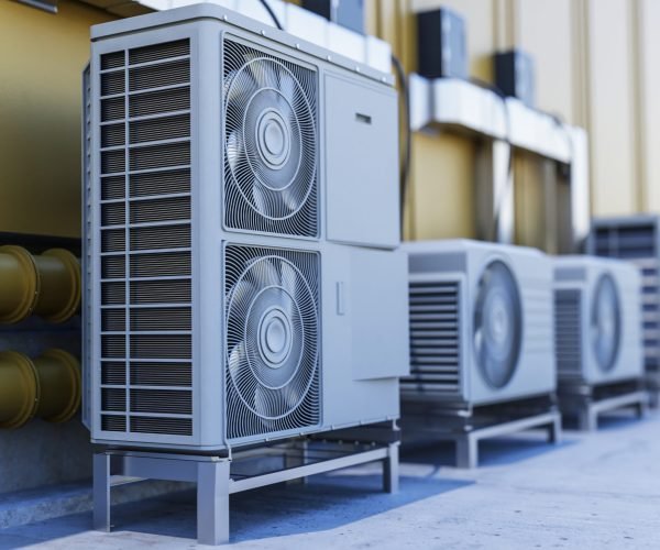 close up heat pump outside home (1)